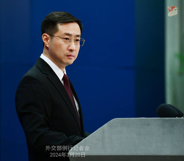 菲总统马科斯称不希望通过“惹熊”的方式对华发起冲突，外交部驳斥