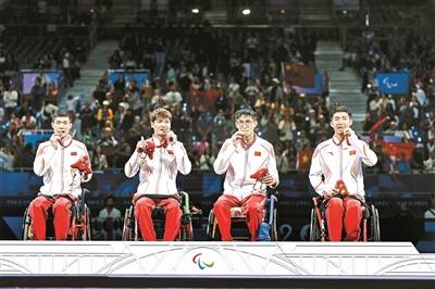 中国实现残奥会金牌奖牌六连冠